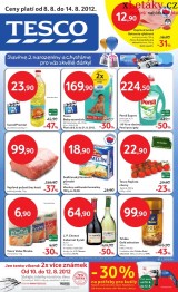 Tesco - velk hypermarket aktuln letk, strana 1 