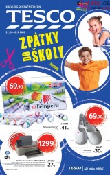 Tesco - zptky do koly letk, strana 1 